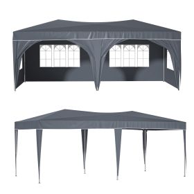 10'x20' Pop-up Awning Tent (Option: Gray)